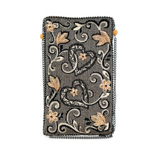 Load image into Gallery viewer, Mary Frances "Heartsong" Crossbody Phone Bag