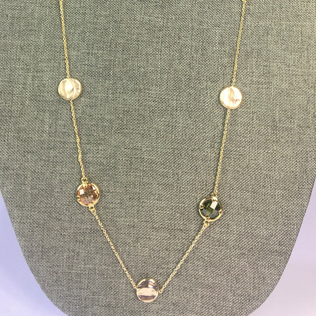 Bicego Inspired Multi-Stone Necklace